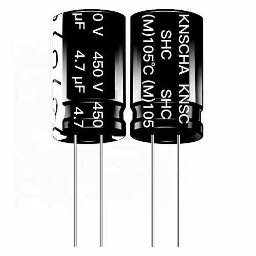 KNSCHA Aluminum Electrolytic Capacitor Radial Lead Type SHC 4.7UF 450V 5000H