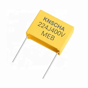 KNSCHA Metallized Polypropylene Film Capacitor MEP CL21-B 104J 250V for DC Bypass