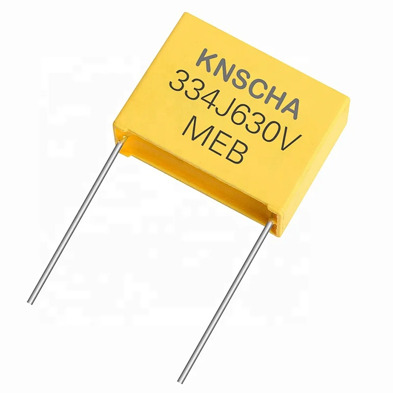 KNSCHA Metallized Polypropylene Film Capacitor MEP CL21-B 104J 250V for DC Bypass