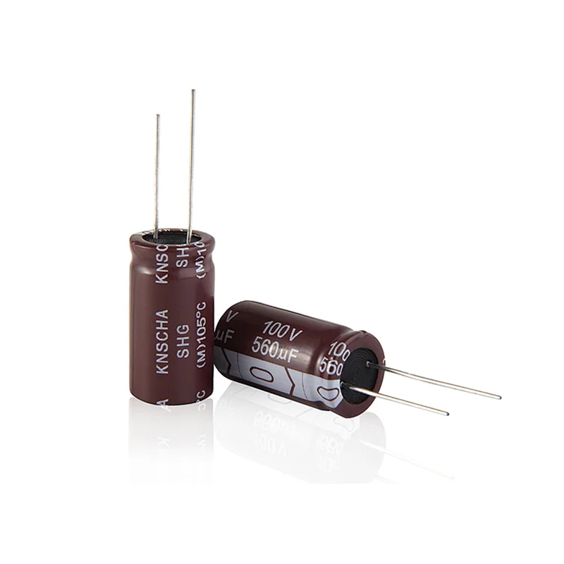 KNSCHA Radial Type Aluminum Electrolytic Capacitor 560UF 100V