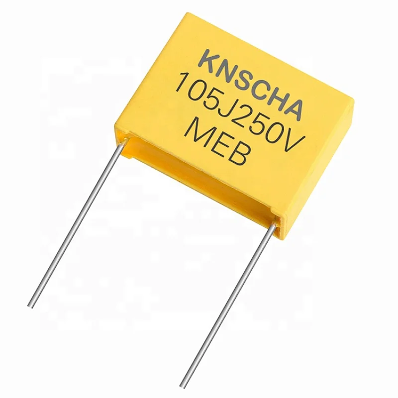 KNSCHA Metallized Polypropylene Film Capacitor MEP CL21-B 104J 250V for DC Bypass