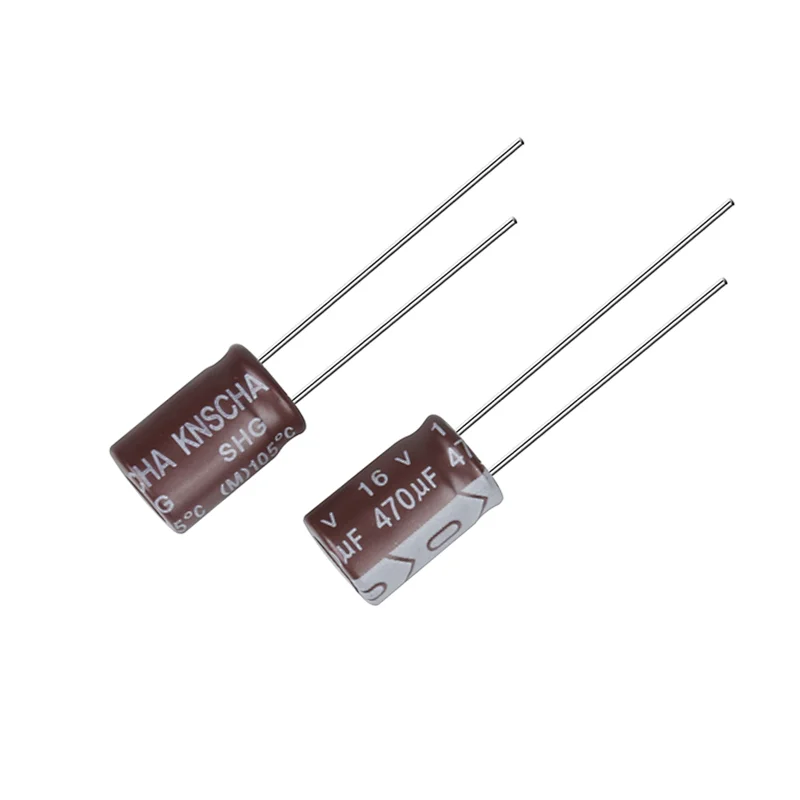 KNSCHA Radial Type Aluminum Electrolytic Capacitor 470UF 16V