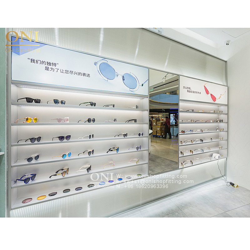 Optical Store Fixture Roll Out Eyewear Shop Interior Design to Boost