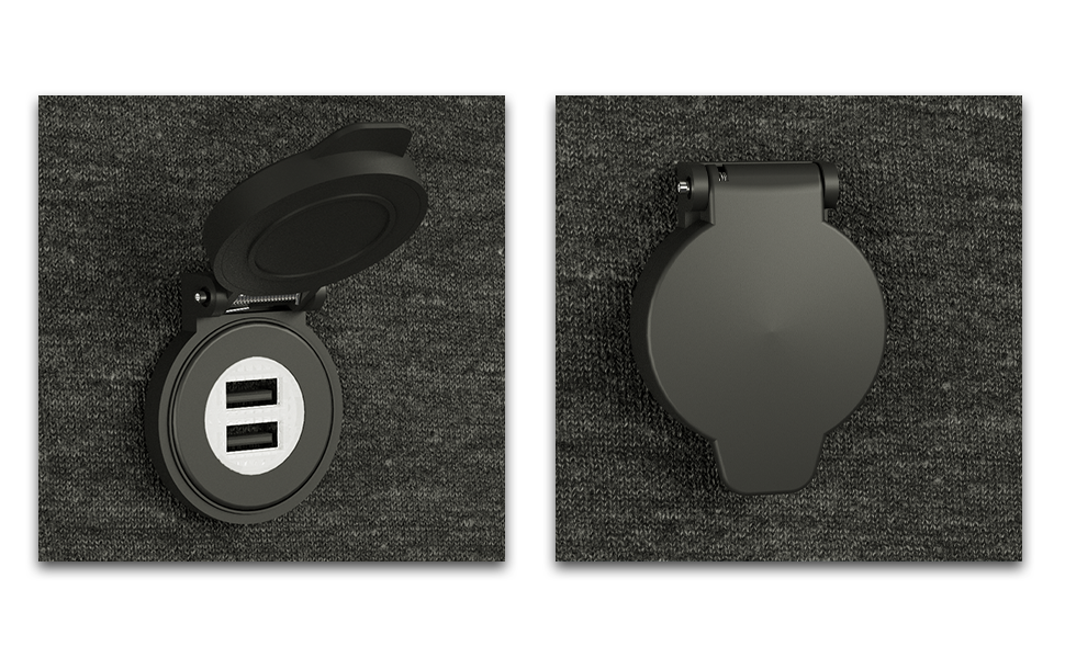 Waterproof USB charger outlet port for boat Manufacturer DAMAVO