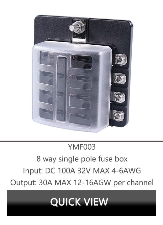 12v Marine Fuse Panel Trailer Fuse Box Manufacturer Damavo 8265