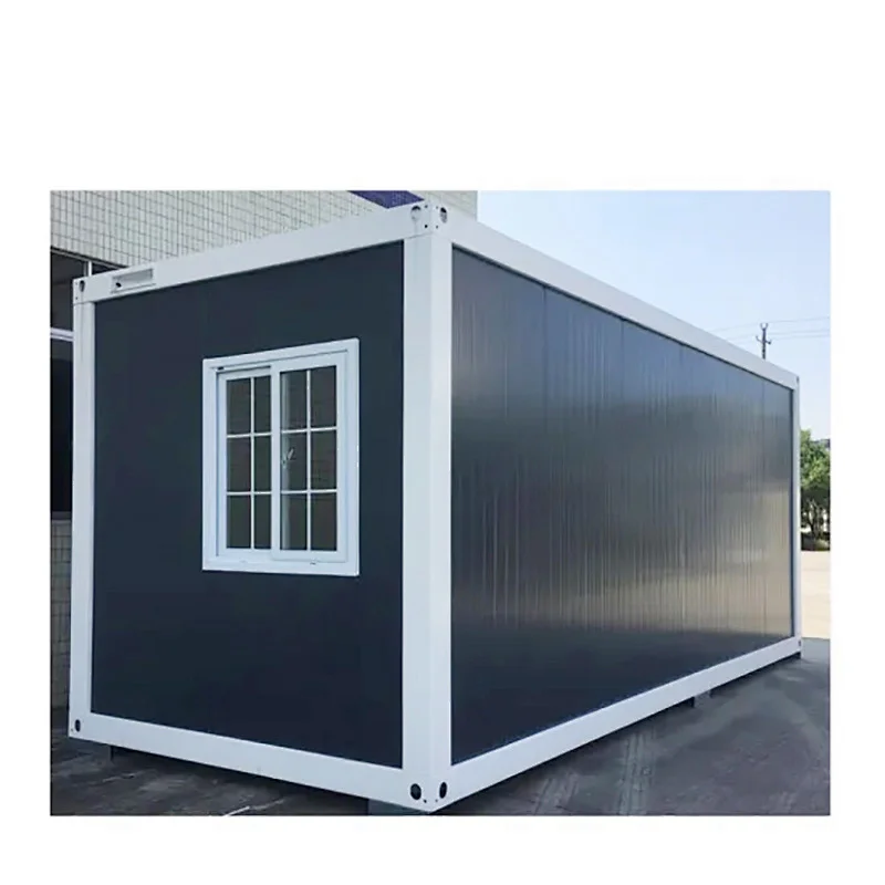 Prefabricated Windproof Fireproof Light Steel Flat Pack Container House