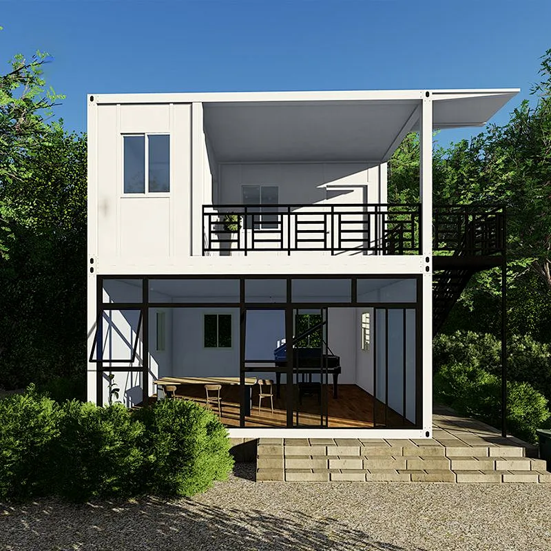 GZXINCHENG Prefabricated Modular 20ft Flat Pack container van house for sale philippines