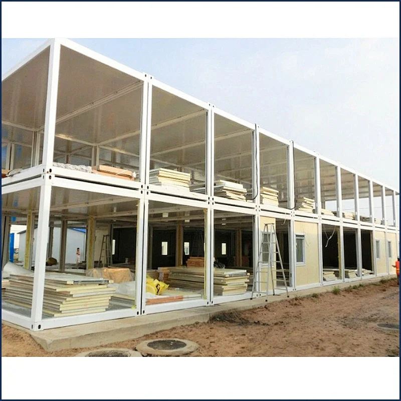 Cheap Prefab Flat Pack Container House for Students Domitory