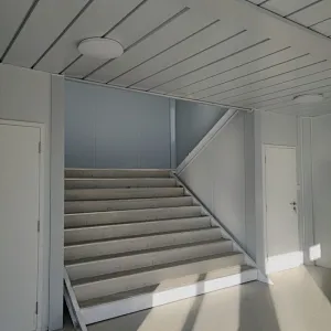 GZXINCHENG casa furgoneta contenedor modular prefabricada de 20 pies, paquete plano, 2 pisos, en venta filipinas