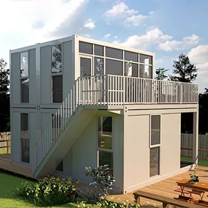 GZXINCHENG expandable flat pack prefab module home 20/40 ft container expandable house