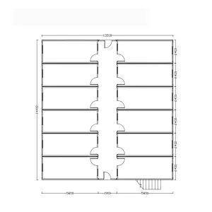 GZXINCHENGHospital Ward Isolation Room Fitted Clinic Container flat pack container house
