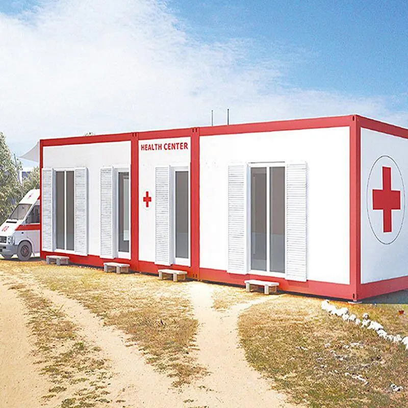 GZXINCHENG Field hospital use prefab modular flat pack medical mobile hospital container houses