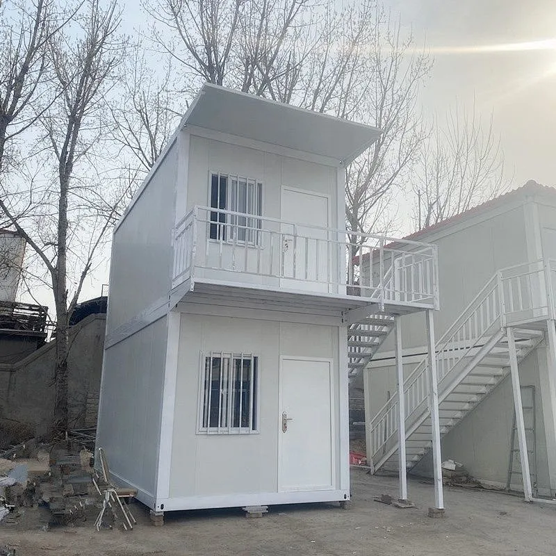 GZXINCHENG Prefabricated Modular 20ft Flat Pack container van house for sale philippines