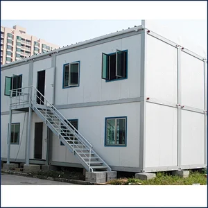 Cheap Prefab Flat Pack Container House for Students Domitory