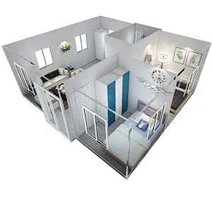 GZXINCHENG New Product Prefabricated Expandable Container House Prefab Beach Hut Modern Prefab House