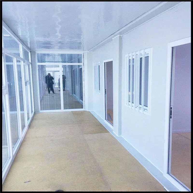 Light Steel Construction Site Flat Pack Containers House