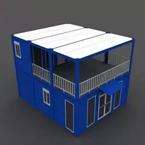 China Price Full furnished container office building prefab house steel structure
