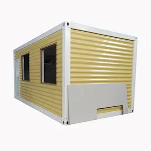 Quick Assembling Low Cost Mobile Steel Frame Luxury Prefabricated Container House