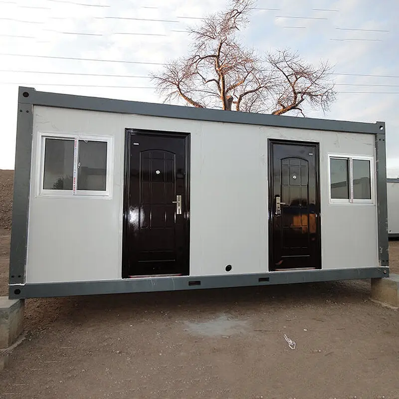 GZXINCHENG 20 Ft Flat Pack Shipping Container Two Bedroom Prefab Container House