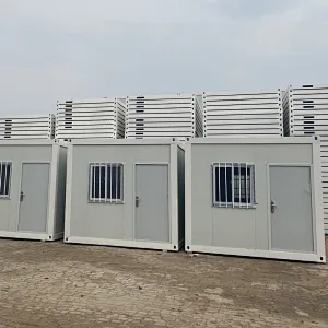 China Price Full furnished container office building prefab house steel structure