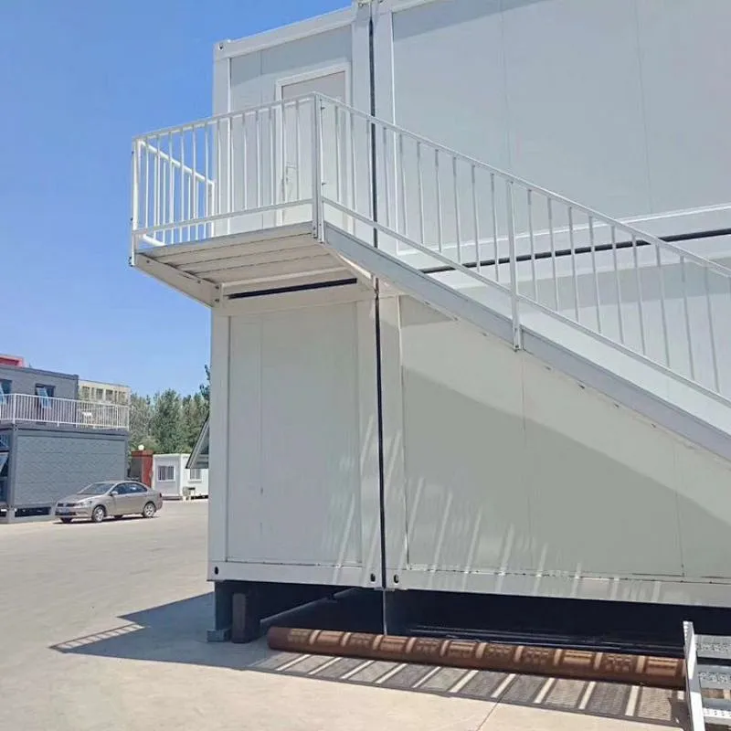 China Price Full furnished container office building prefab house steel structure