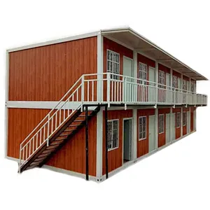 GZXINCHENG Prefab Flat Pack Container House Flat Packing Prebuilt Container House with SGE, CE & ROHS