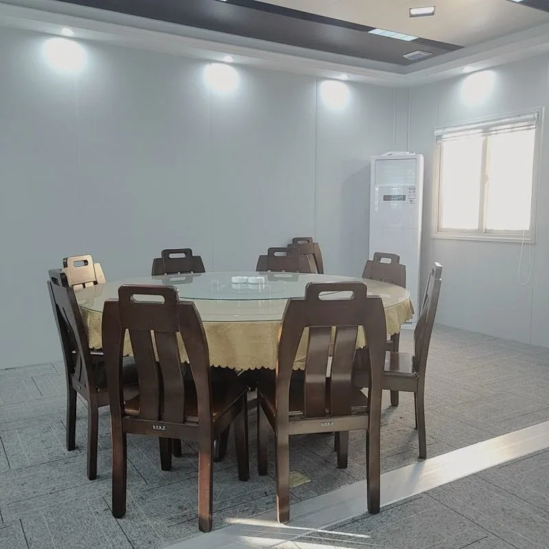 China Price Full furnished container office building prefab house steel structure