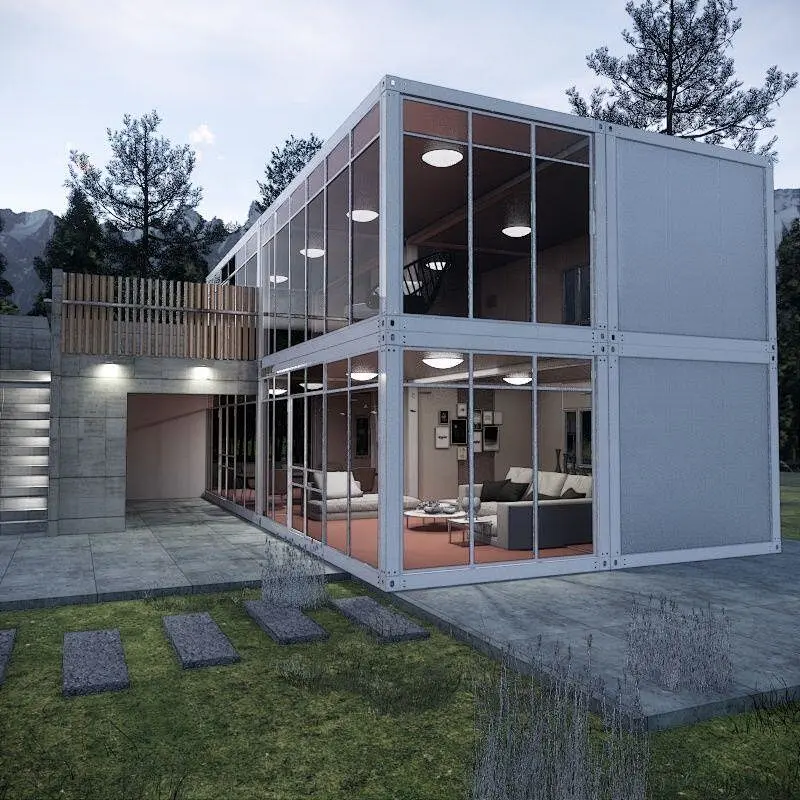 GZXINCHENG High quality house/container house for homestay/hotel with living room supplier