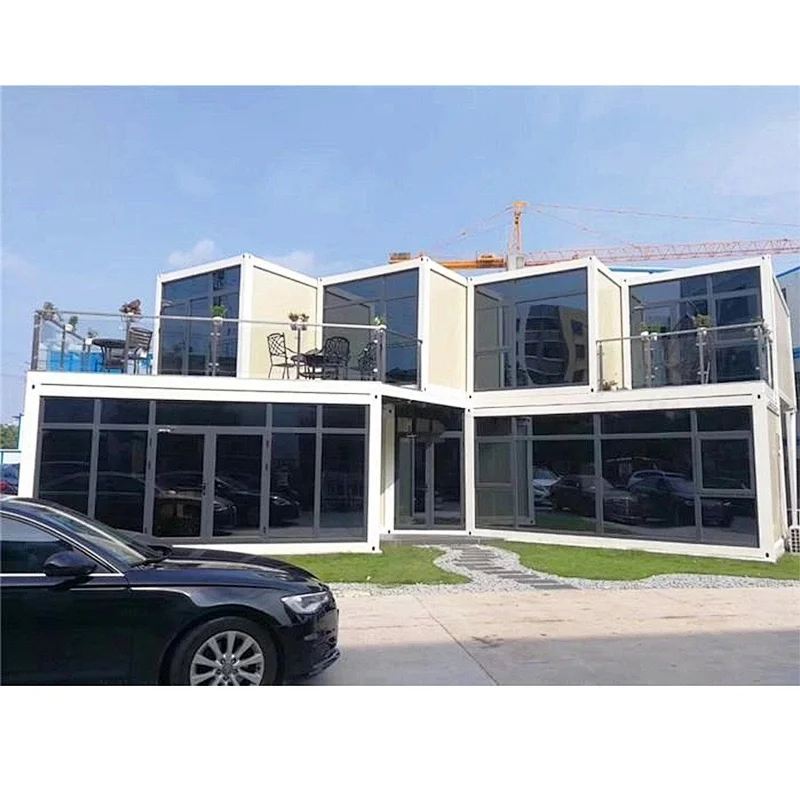 Standard Quick Installation Steel Structure Luxury Container House