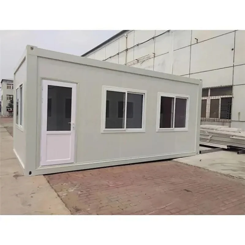 Easily Assemble Temporary Prefabricated Mobile Modular Steel Flat Pack Container Prefab House