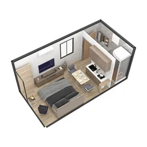 Factory Price Customize Easy Install Waterproof and Fireproof Prefabricated Container House