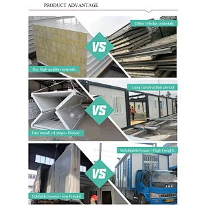 Prefabricated folding mobile container  home