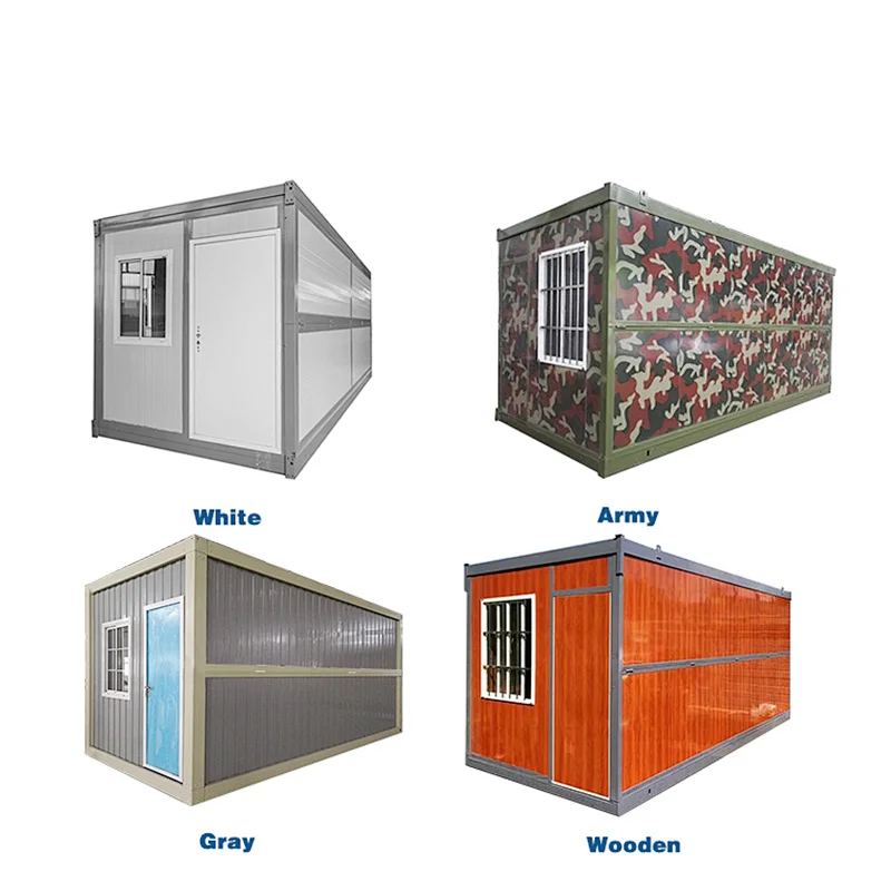 Galvanized Steel Structures Folding  Container House
