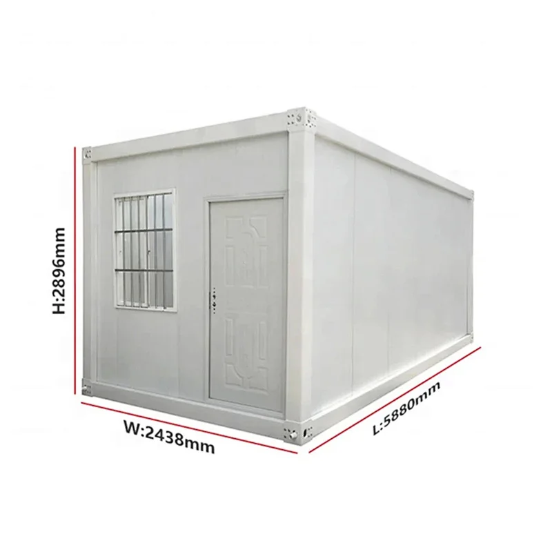 Cheap Container Mobile Clothing Steel Frame House