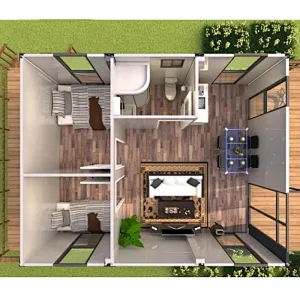 Modular Container  Modern Steel Prefab House