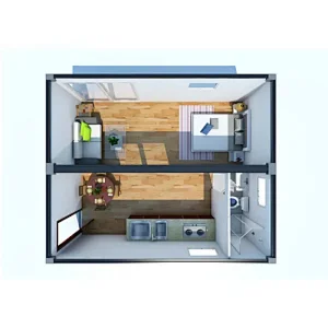 Flat Pack 40FT movilbe portable container house