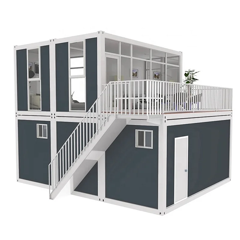 Factory  Prices prefab house movable modular 2 3 4 Bedroom flat pack container home