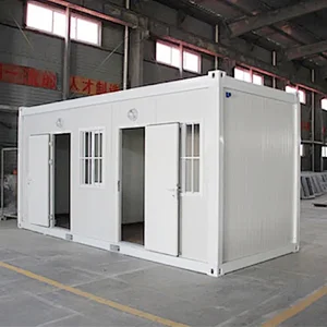 Portable Prefabricated Assemble Flat Packed Container Construction Building