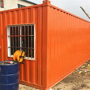 Colorful shipping container house Prefab container  for shop