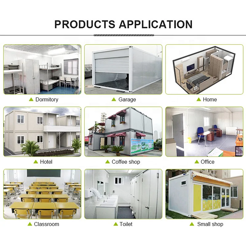 Prefabricated mobile container houses