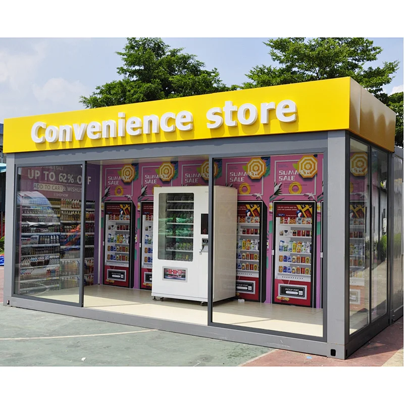 Prefabricated Building Manufacturer  convenience store container houes