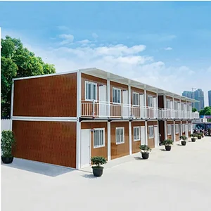Prefabricated Tiny Mobile Modular Luxury Steel Container Building