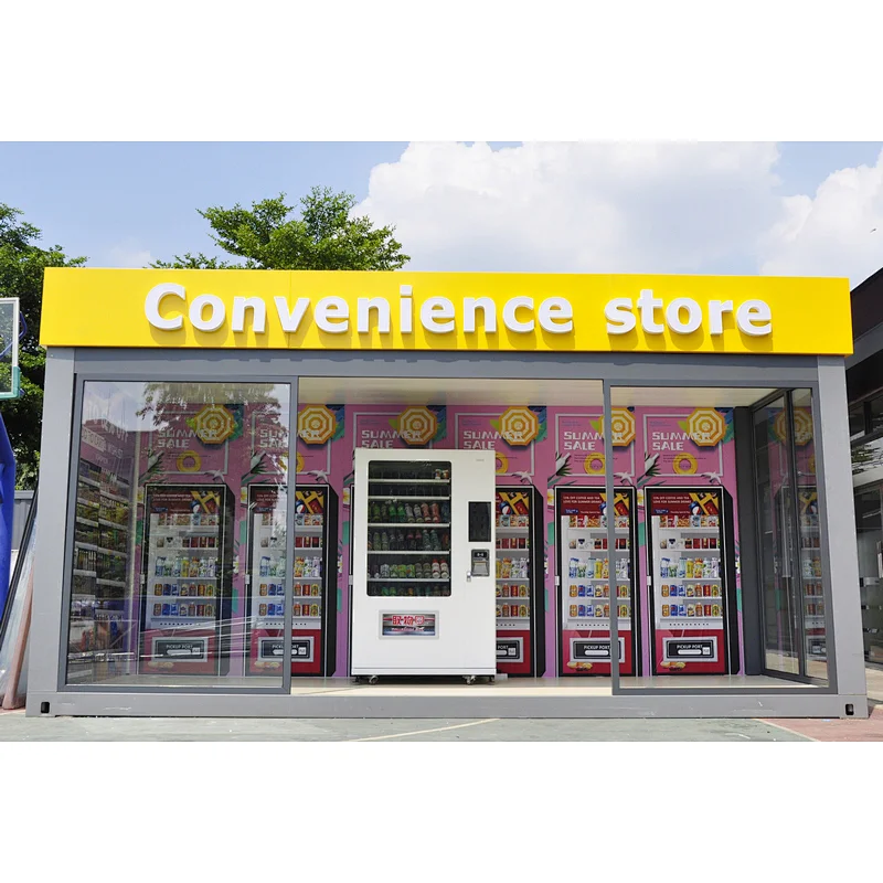 Prefabricated Building Manufacturer  convenience store container houes