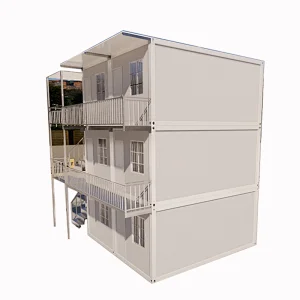 Three-floor Prefabricated Homes for dormitory classroom