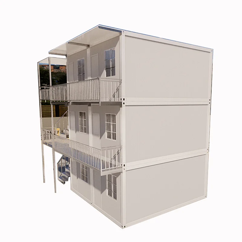 Three-floor Prefabricated Homes for dormitory classroom
