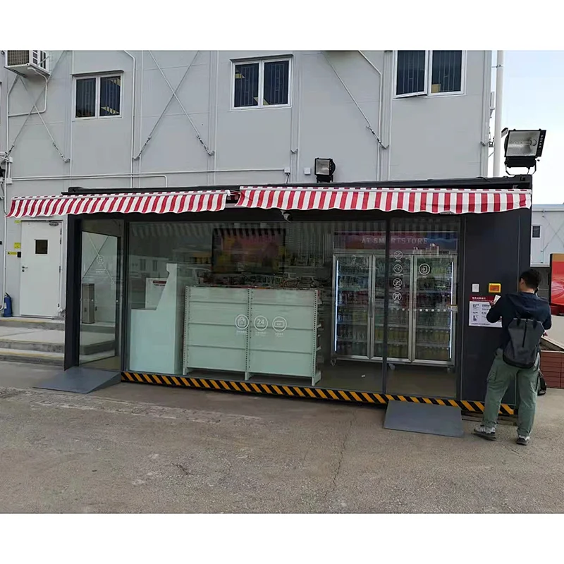 Prefabricated Building Manufacturer  convenience store container houes