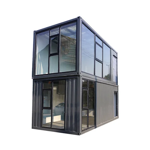 Two-floor steel structure building