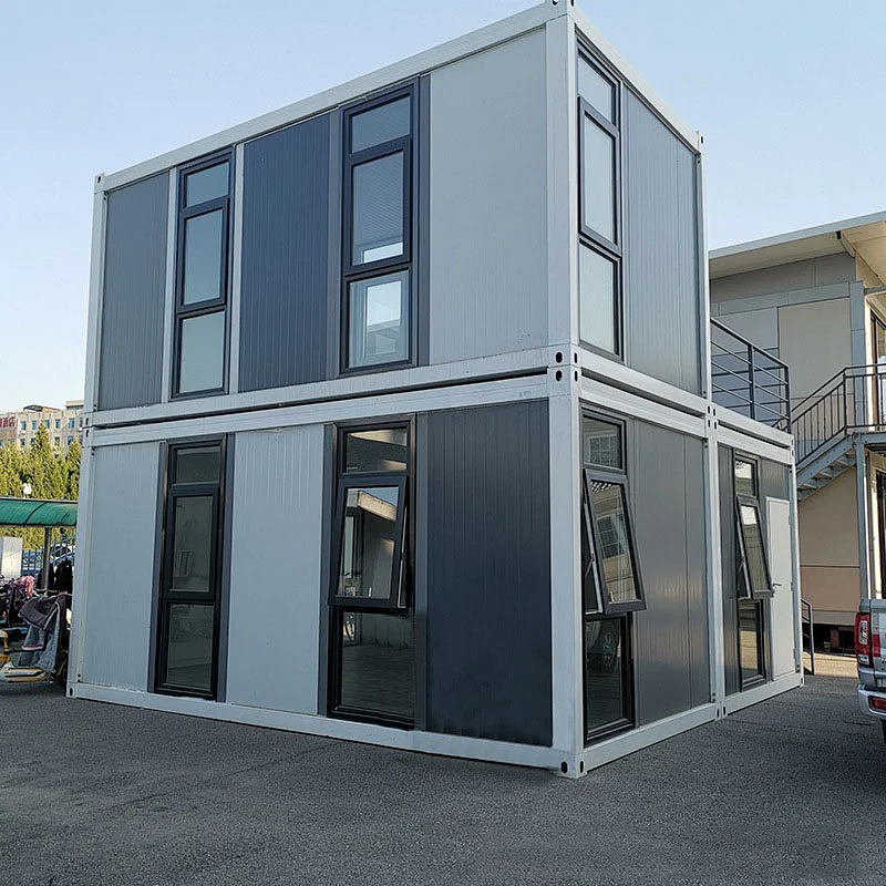Two-floor Prefab container home mobile house