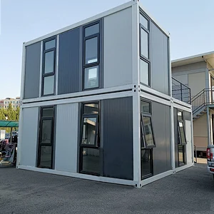 Two-floor Prefab container home mobile house