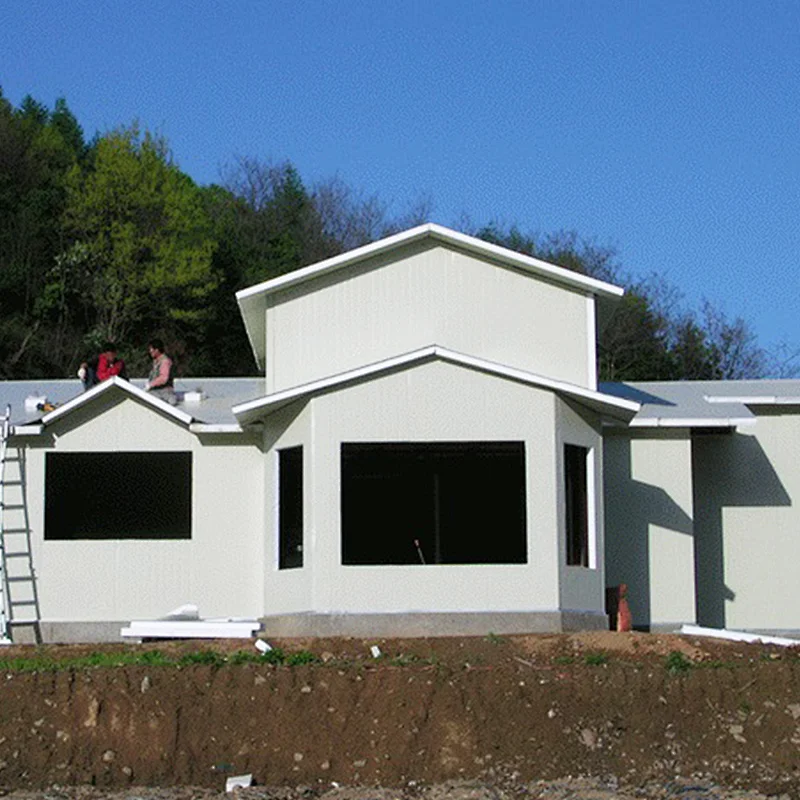 High Quality, C.E standard Modern prefabricated Steel structure house